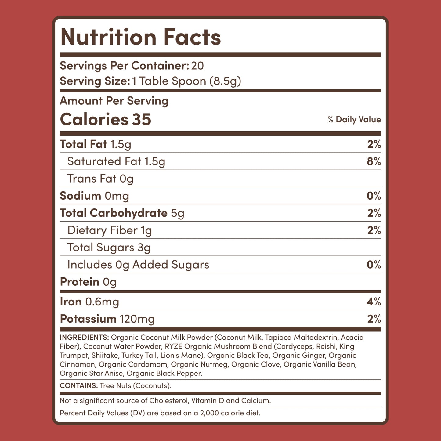 Mushroom Chai - Select MG1739